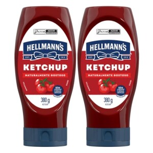 Pack Ketchup Hellmann's Squeeze 2 Unidades 380g com 17% de desconto