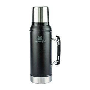 Garrafa Térmica Stanley Adventure 0,95L Matte Black: de R$ 315,00 por R$ 158,00