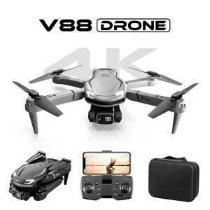 Drone V88 8K Profissional Câmera Dupla em promoção na Shopee