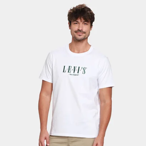 Camiseta Levi's SS Relaxed Masculina com 66% de desconto