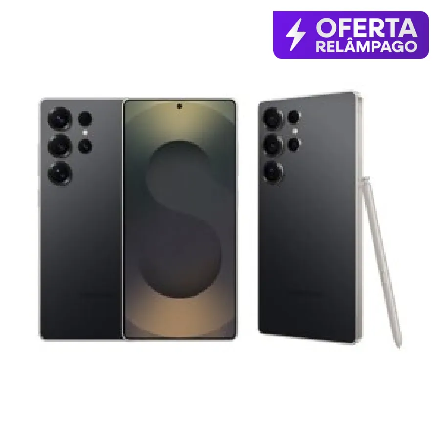 Smartphone Samsung Galaxy S25 Ultra 256GB 12GB Galaxy AI 5G 6.9" por R$ 5.279,12