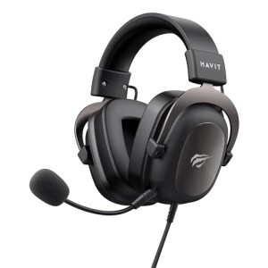 Havit Headphone Fone de Ouvido H2002d Gamer com Microfone Falante 53mm Plug 3 5mm: compatível com...