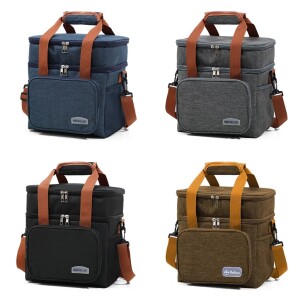 NOVO Bolsa Termica Expansível De Grande Capacidade Para Piquenique Adequado em promoção na Shopee