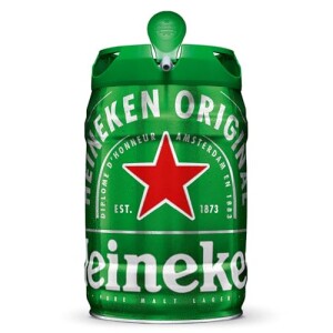 Cerveja Heineken Barril 5L em promoção na Amazon