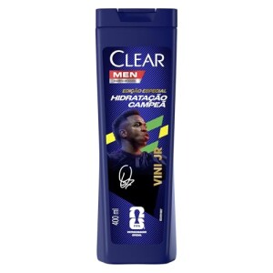 Clear Men Shampoo Anticaspa Vini Jr. Hidratação Campeã 400ml por R$ 21,49