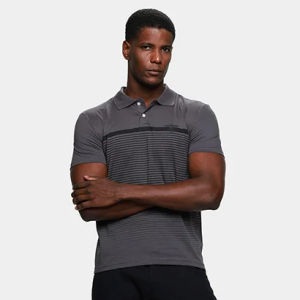Achamos: Camisa Polo Ultimato Listras Masculina por R$ 16,99