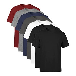 Kit 7 Camisetas Masculina SSB Brand Lisa Algodão 30.1 Premium (BR Alfa GG Regular Colorido) em pr...