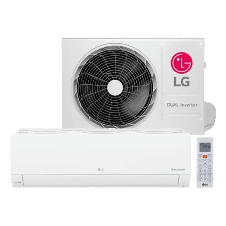 Achamos: Ar Condicionado Dual Inverter LG Compact Ai 9000 Btus Frio por R$ 2,35