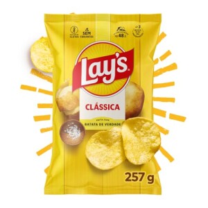 Lay's Batata Frita Lisa Clássica 257g — 52% OFF