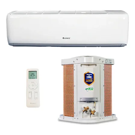 Ar Condicionado Split Gree 9000 BTU Inverter Wi-Fi Frio 220V R32 em promoção na Mercado Livre