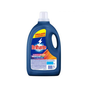 Achamos: Brilhante Lava Roupas Líquido Limpeza Total 5 L por R$ 34,99