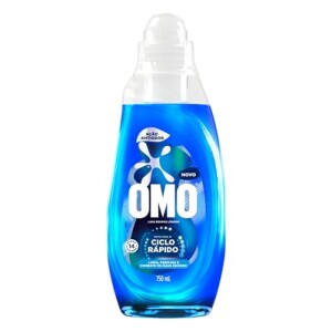 Lava-roupas liquido omo ciclo rapido acao antiodor frasco 750ml — 25% OFF