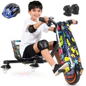 Achamos: Triciclo Elétrico Infantil 350W com Bluetooth por R$ 735,00