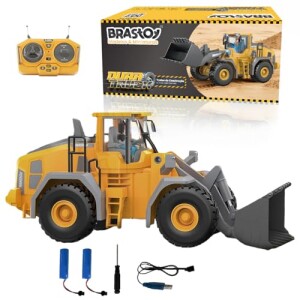 Achamos: Escavadeira Carros de Controle Remoto Brinquedos Infantil 2.4GHz Recarregável (Carregade...