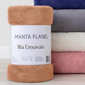 Manta De Microfibra Queen Everest Toque Extra Macio Cobertor Antialérgico Quentinho Flanel (Apric...