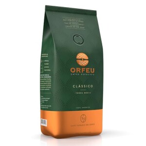 Orfeu Café Clássico em Grãos 100% Arabica Torra Média 1kg: de R$ 169,90 por R$ 105,03