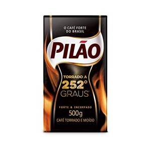 Café Pilão Torrado Moído 252 Graus 500g com 61% de desconto