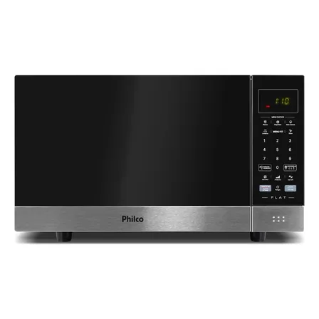 Micro-Ondas Philco 28L Preto Espelhado Flat PMO30F por R$ 1,13