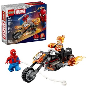 LEGO Marvel Homem-Aranha Vs. Motocicleta Fantasma Com Motocicleta 76335 com 26% de desconto
