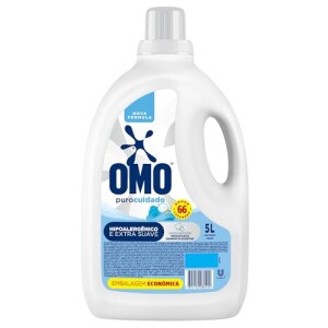 Sabão Líquido Omo Puro Cuidado 5l por R$ 51,00