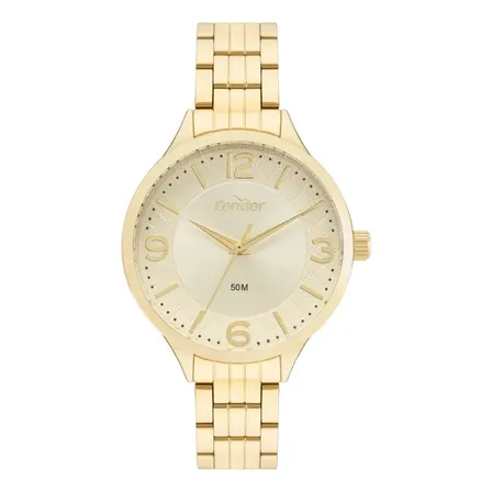 Kit Condor Feminino Dourado Co2035nco/k4x Dourado Prata por R$ 278,00