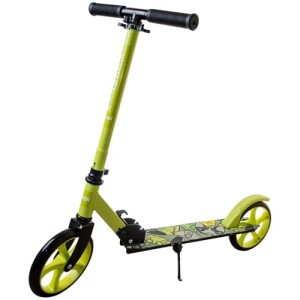 Patinete Juvenil Dobrável Com Descanso Verde Yuupi em promoção na Amazon