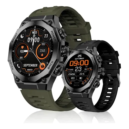Smartwatch Aurafit AM18 Preto Tela AMOLED 1,43 Polegadas IP67 Bluetooth por R$ 232,00