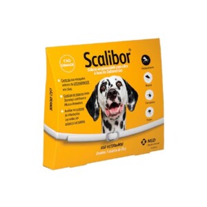 Scalibor 25g - Coleira Antiparasitária Contra Mosquitos Vetores Da Leishmaniose - Cães Porte Gran...