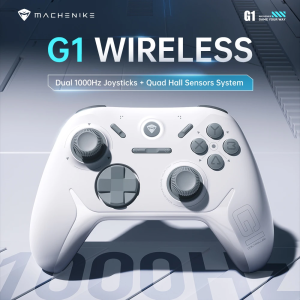 Controle Sem Fio MACHENIKE G1, AnalógicosGatilhos Hall Effect, 1KHz: de R$ 242,16 por R$ 85,65