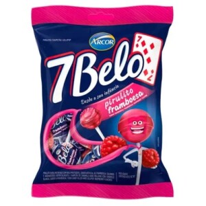 Achamos: PIRULITO 7 BELO 500g FRAMBOESA por R$ 17,00