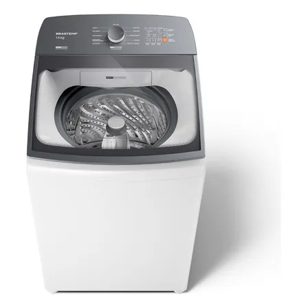 Máquina de Lavar Brastemp 14Kg Branca Smart Sensor- BWJ14AB por R$ 1,95