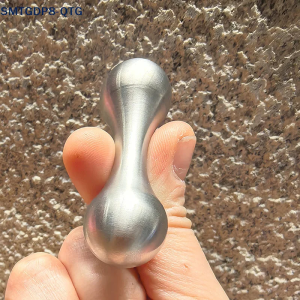 Novo e Quente! Brinquedo Giratório de Descompressão em Aço Inoxidável Knucklebone para Dedo EDC A...