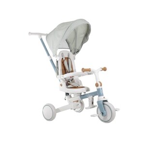 Triciclo Infantil Multifuncional E-lite Trike 5 em 1 Off White e Azul - Premium Baby: de R$ 1.099...