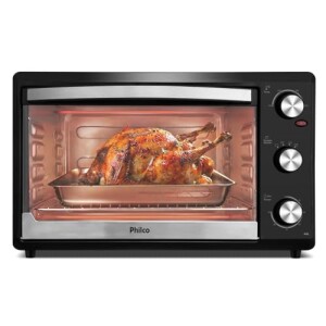 Forno Elétrico Philco PFE44P Dupla Resistência 44L 127V por R$ 304,79