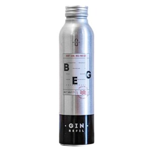 Gin Beg Brazilian Boutique Dry, 500ml, 44% Álcool, Estilo London Dry, Sabor Cítrico, 11 Botânicos...