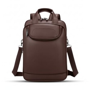Achamos: Mochila Couro Reforçada Executiva Grande Mochila Para Notebook Trabalho Viagem Escola Co...