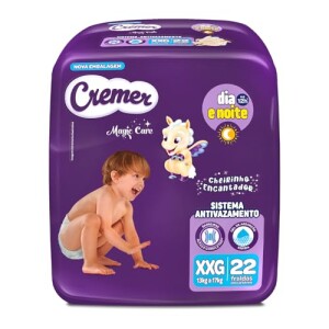 Fralda Cremer Econômica Xxg 22 Unidades: de R$ 32,79 por R$ 25,90