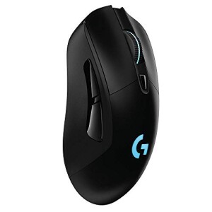 Mouse Gamer Sem Fio Logitech G703 Lightspeed Com Rgb Lightsync, 6 Botões Programáveis, Sensor Her...