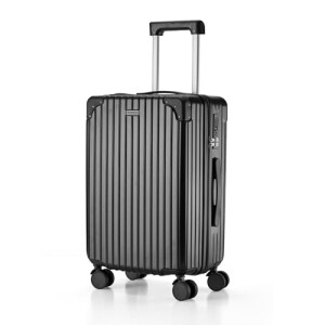 Romantic Crown Mala de Bordo 10kg Padrão ANAC de Viagem com Senha (Preto) em promoção na Amazon