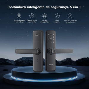 Achamos: Fechadura Eletrônica Fechadura Inteligente Fechadura Eletrônica Tuya Wifi Fechadura de P...