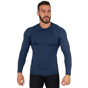 Camiseta Manga Longa Vekyo Poliéster Proteção UV - Masculina com 57% de desconto