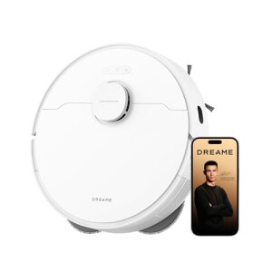 DREAME L40 robô aspirador e passa pano inteligente sucção Vormax de 13000 Pa sistema DuoScrub ele...