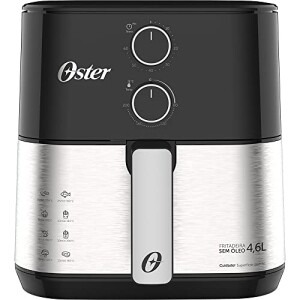 Fritadeira Sem Óleo Oster 127v - Ofrt520, Preto em promoção na Amazon