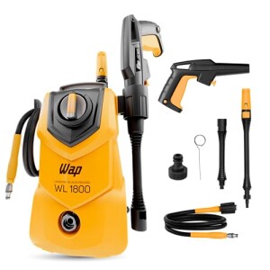 WAP Lavadora de Alta Pressão WL 1800 360Lh Portátil, com Jato em Leque e Concentrado 1500psi 1400...