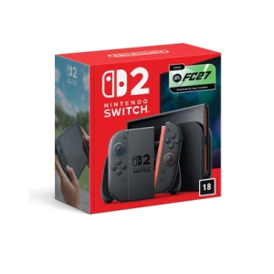 Console Nintendo Switch 2 Edição Bundle EA SPORTS FC 27 em promoção na KaBuM!
