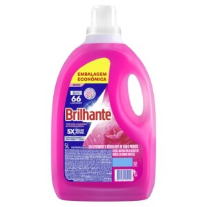 Brilhante Lava-Roupas Líquido Perfume e Cuidado Extraordinário 5L: de R$ 52,90 por R$ 41,80