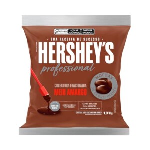 Chocolates Hershey’s Professional Cobertura Meio Amargo 1,01kg em promoção na Amazon