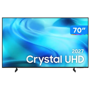 Smart TV 70" Samsung 4K UHD LED UN70U8000HGXZD One UI Tizen 2027 — 35% OFF