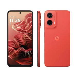 Smartphone Motorola Moto G35 256GB Coral 5G 4GB RAM+8GB Ram Boost 5G 67" Câm Dupla + Selfie 16MP ...