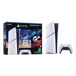 PS5 Console Sony PlayStation 5 Slim Digital 825GB Branco — 18% OFF